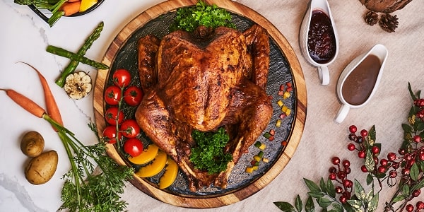 MHS Apricot Honey-mustard Glazed Turkey
